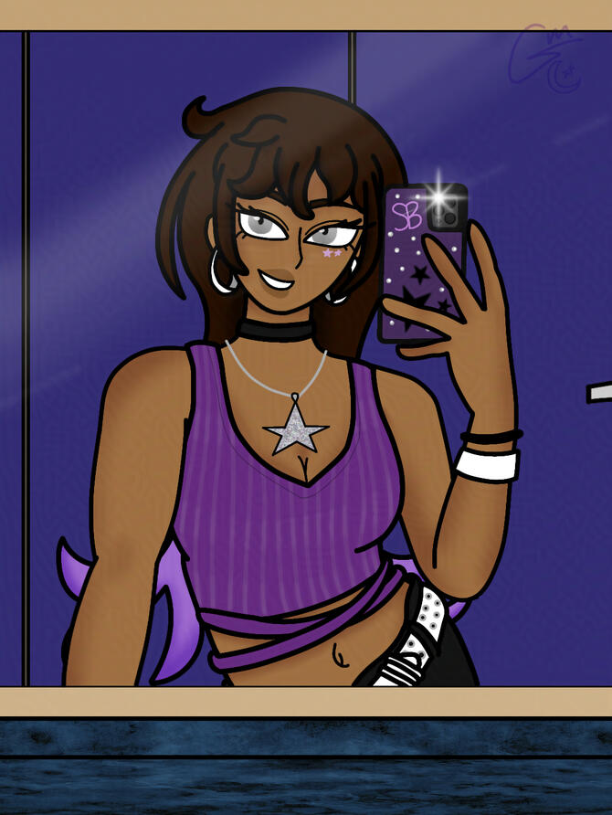 Starlite&#39;s mirror selfie